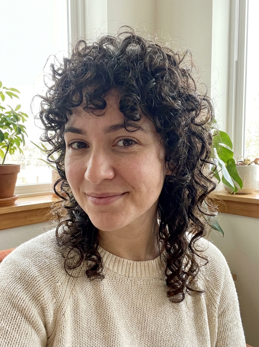 Curly Mullet als Vokuhila Frisuren Inspiration 2026